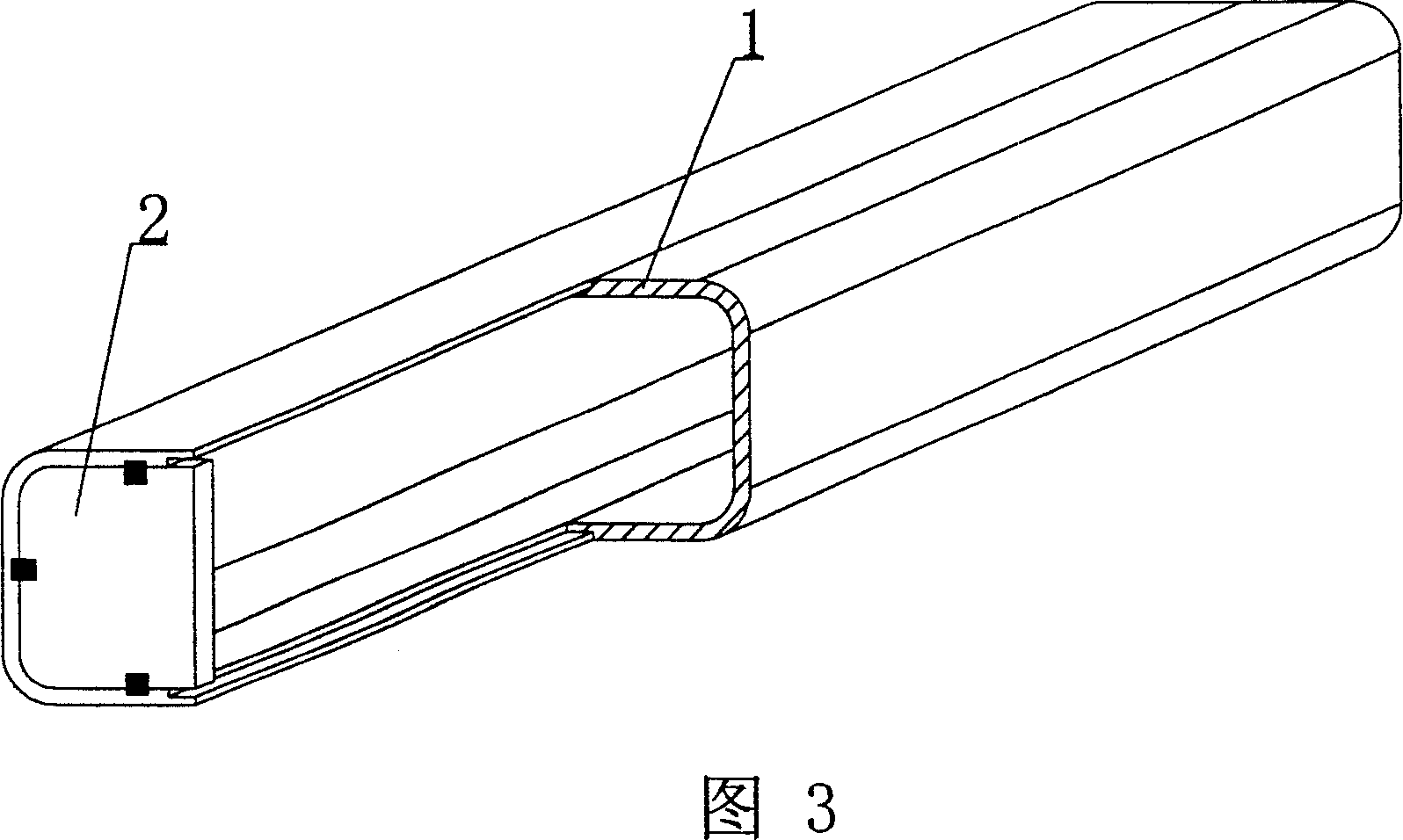 Structural member for cast-in-situs concrete