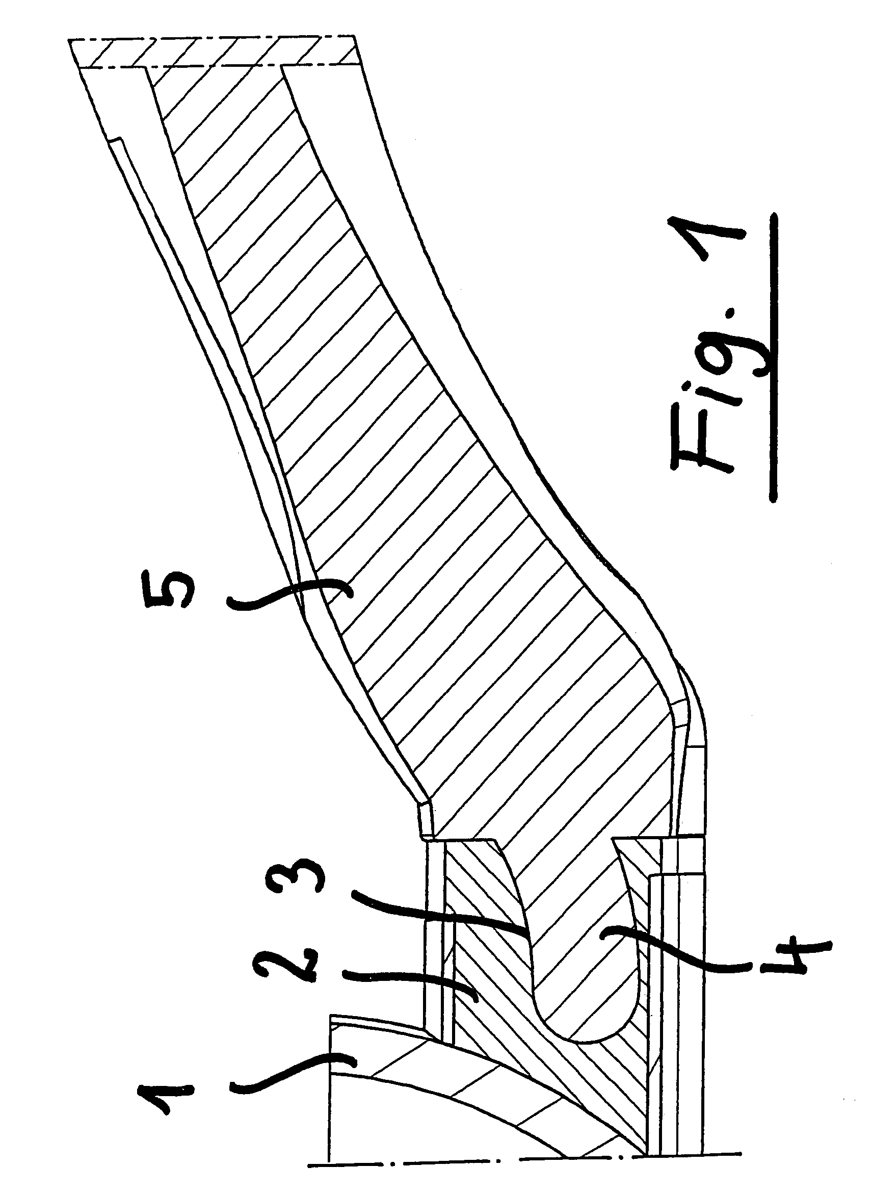 Tilting handle for pans