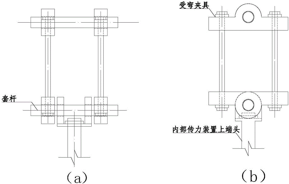 Testing device used for detecting component mechanical properties