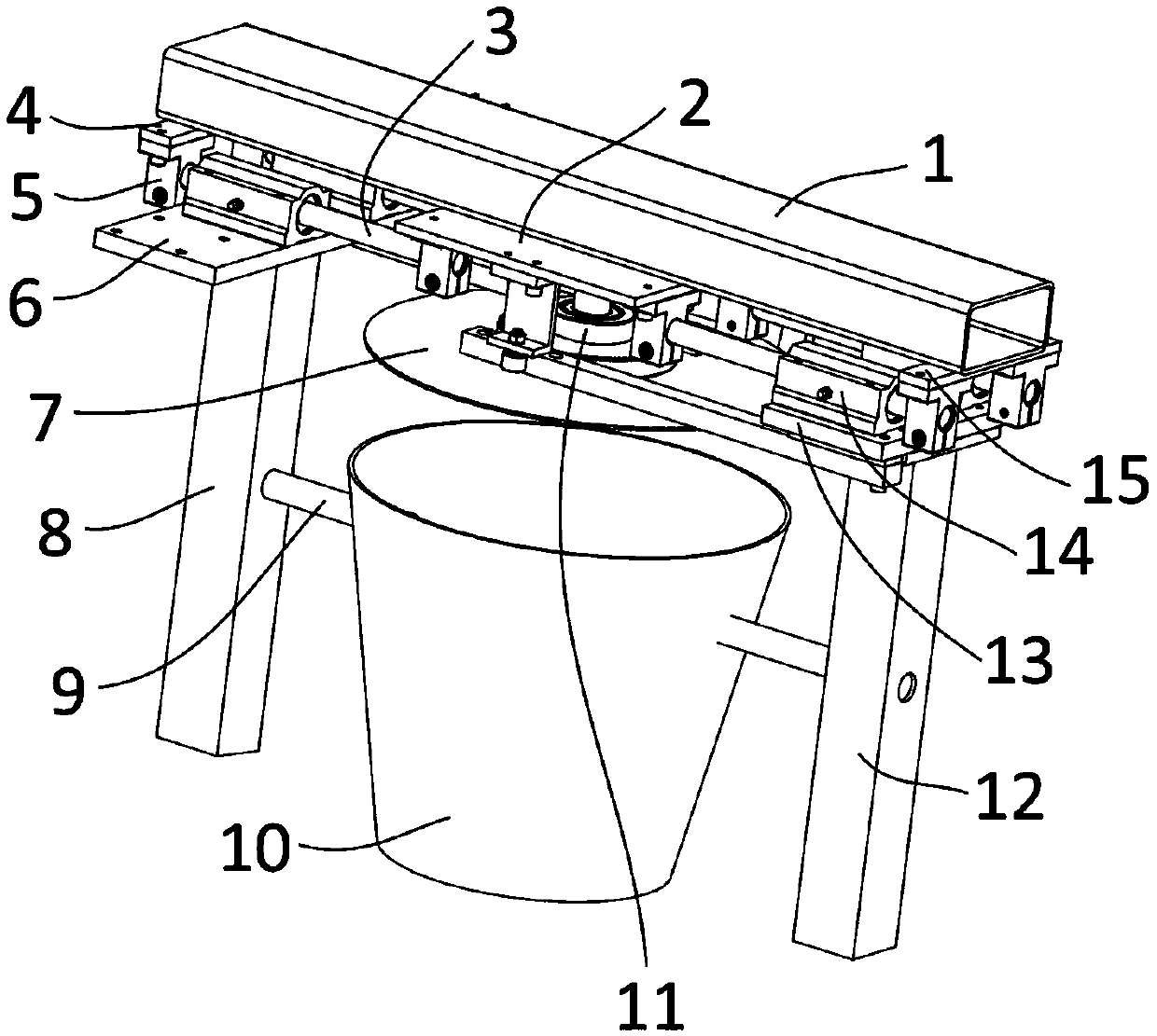 Device and method for metal component casting and pouring