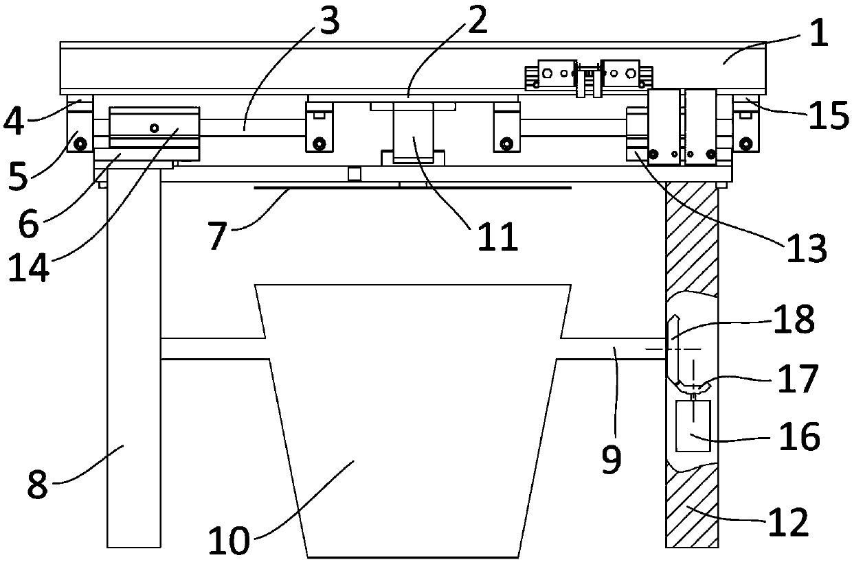 Device and method for metal component casting and pouring