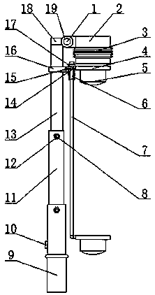 Electric fruit picker with continuous picking function