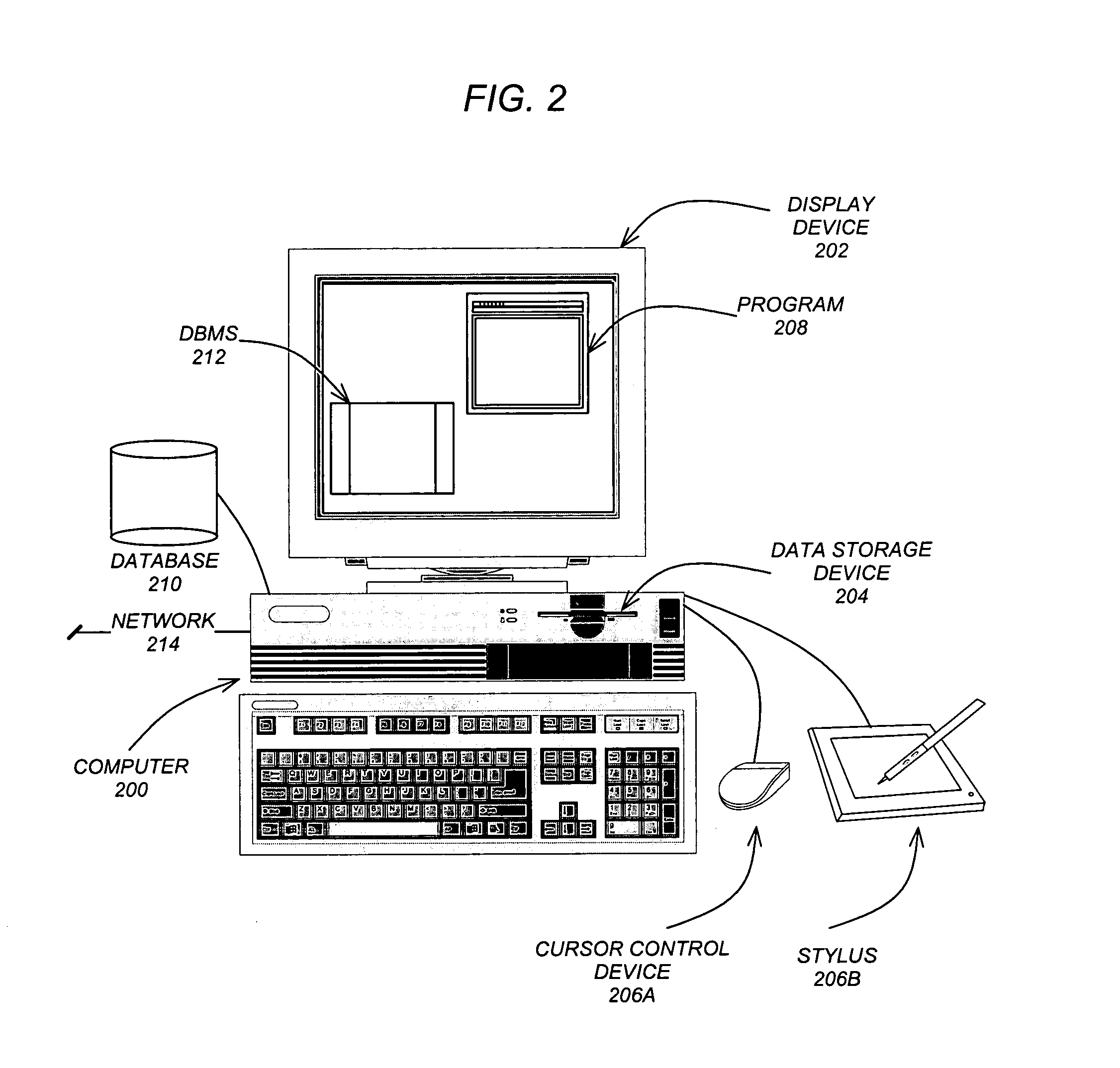 Database-managed image processing