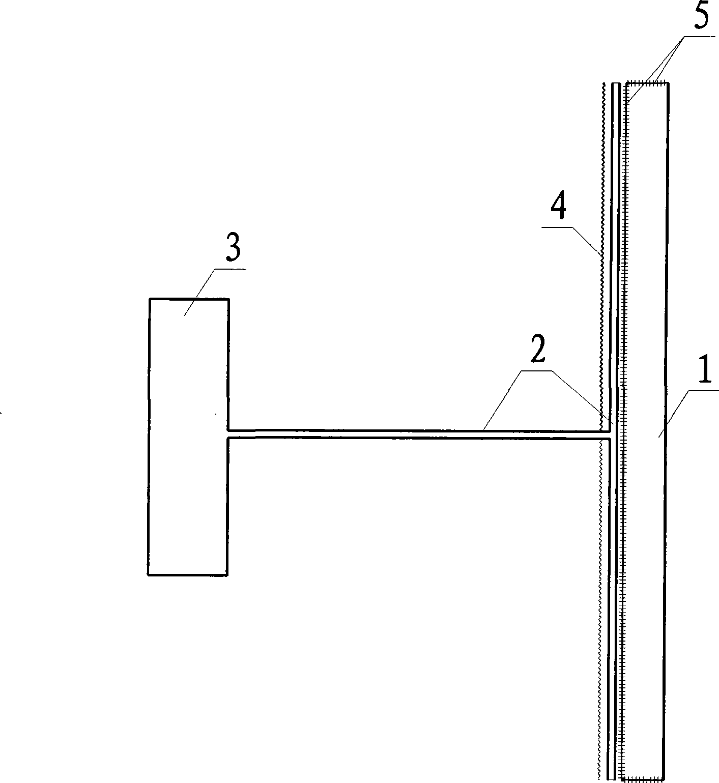 Technique for building quick-speed consolidated platform near water by using clay under lake