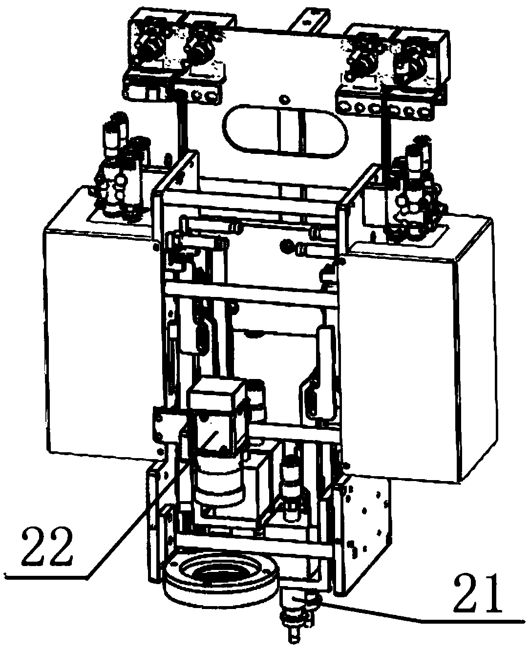 Online write-up method and device of M2M chip