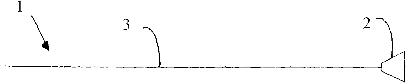 Device for positioning a stent