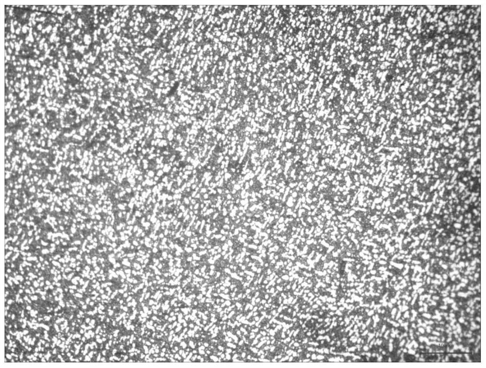 Alpha + beta type two-phase titanium alloy for aero-engine fan blade and preparation method of alpha + beta type two-phase titanium alloy