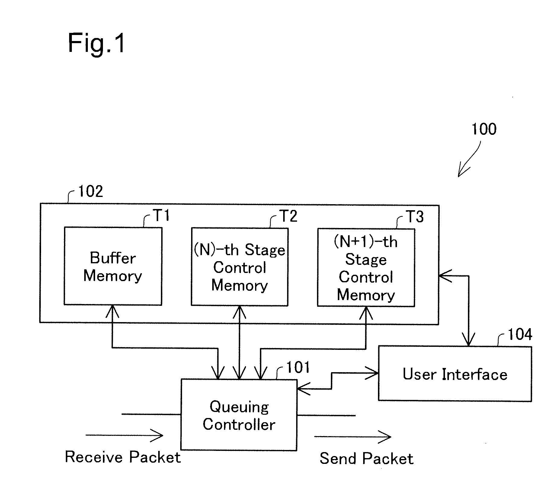 Packet relay apparatus and method of relaying packet