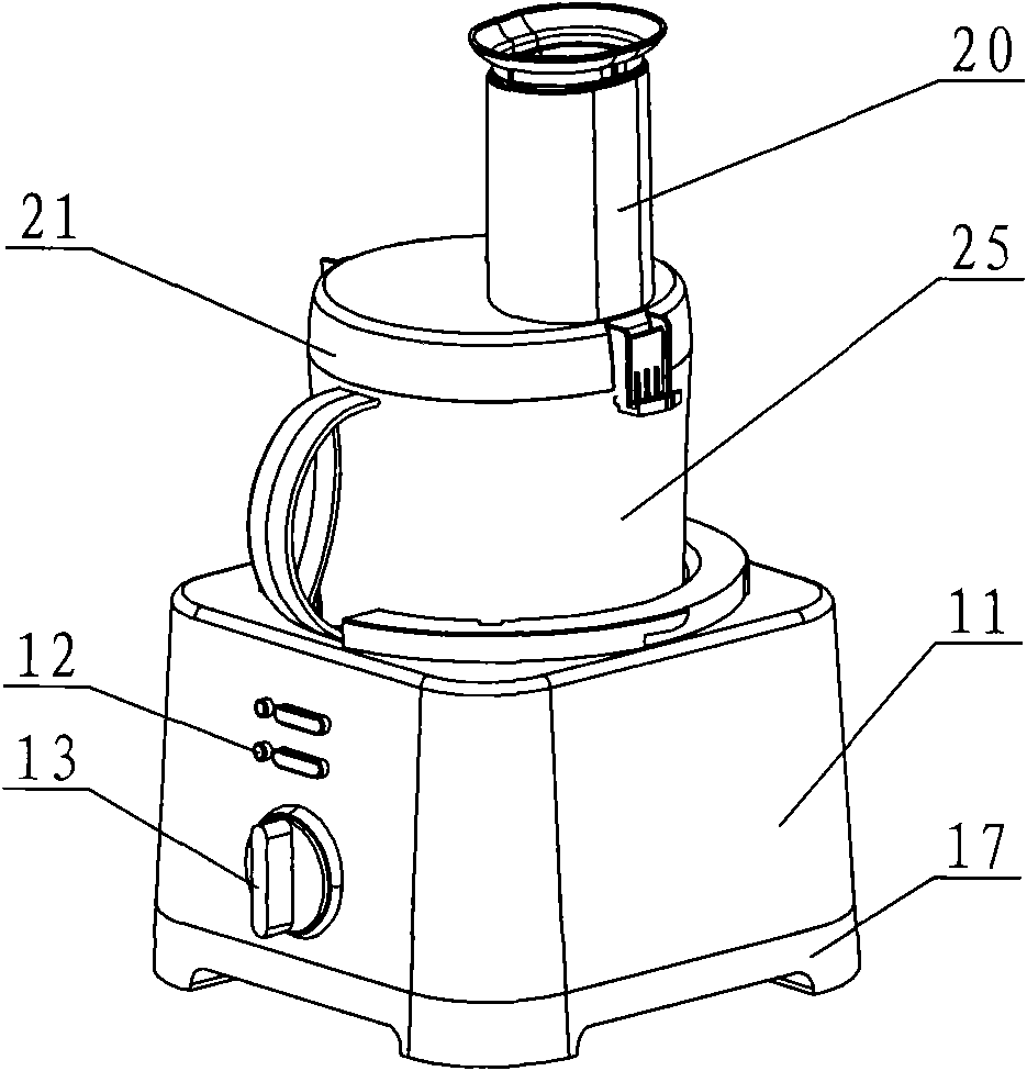 Multifunctional combined type salad machine