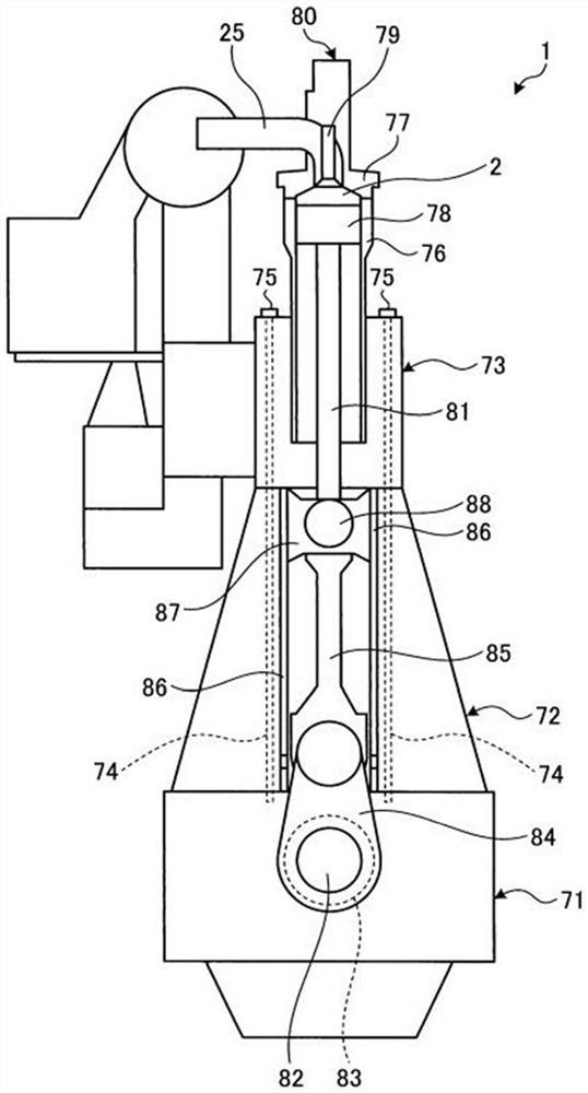 marine diesel engine