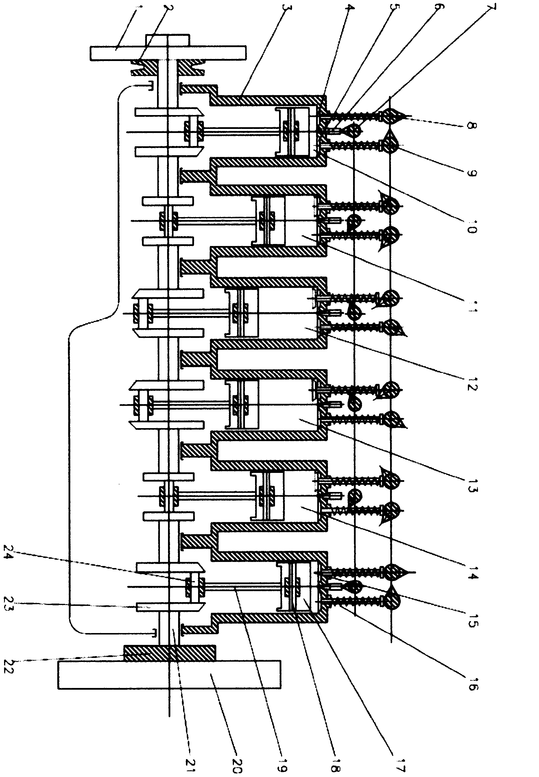 Large-torque high-speed internal combustion engine