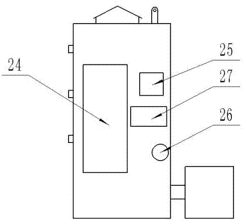 Drawer low-voltage power switchgear cabinet capable of automatically adjusting temperature