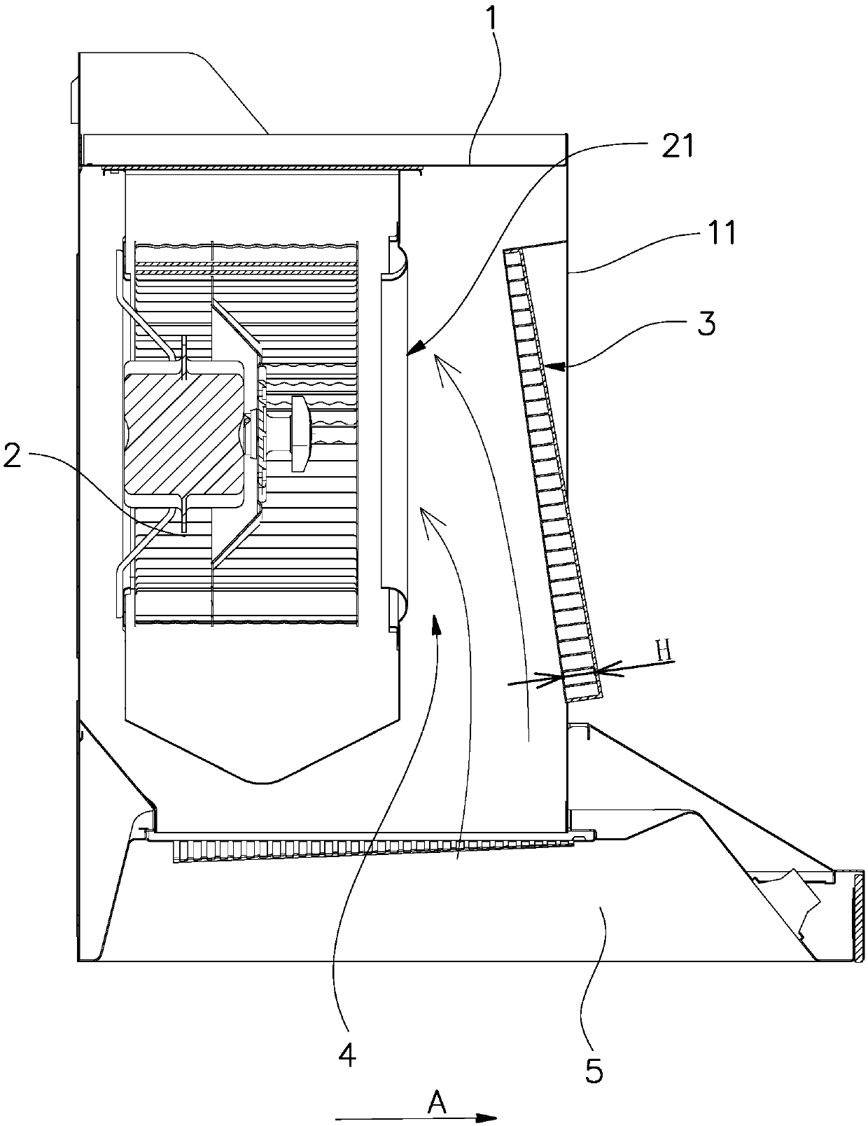 Noise reduction type extractor hood