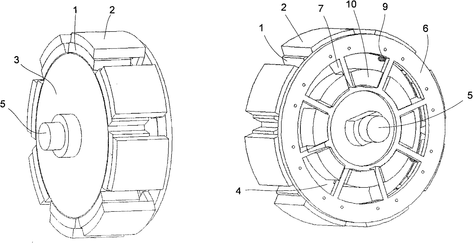 Permanent magnet motor capable of automatically adjusting magnetism