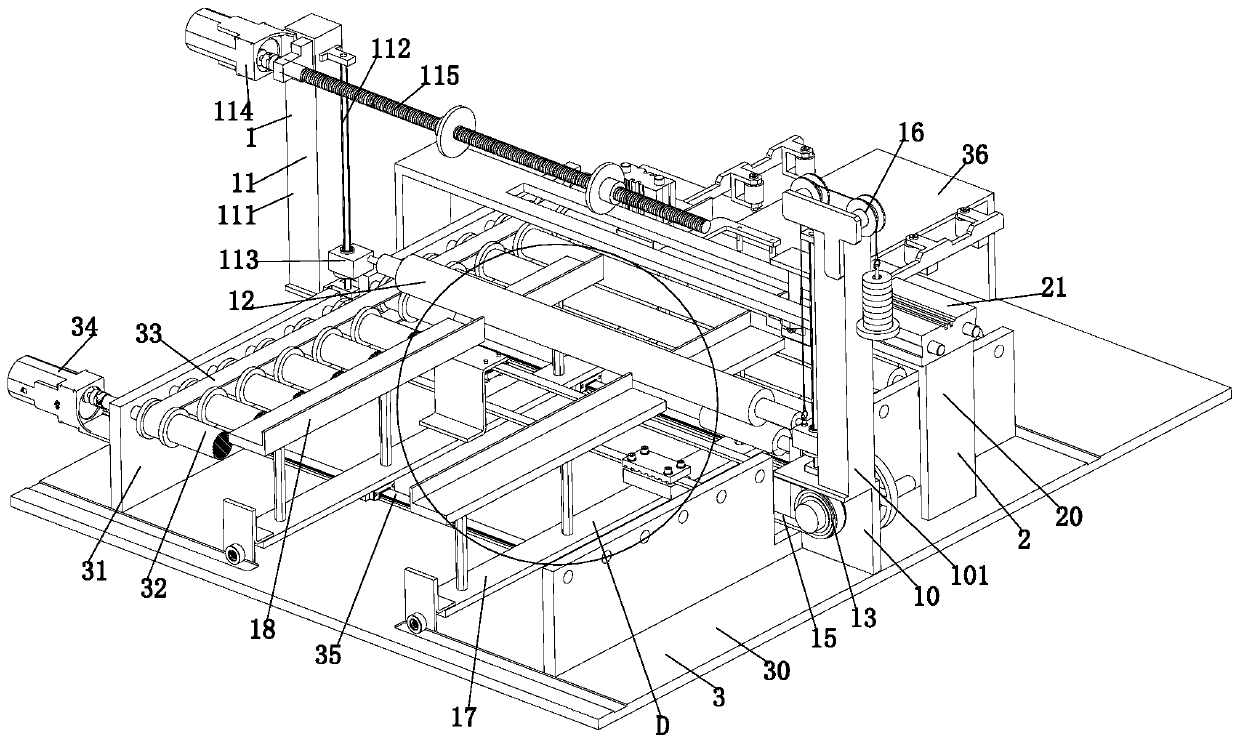 Automatic laminating equipment for marble tile manufacturing