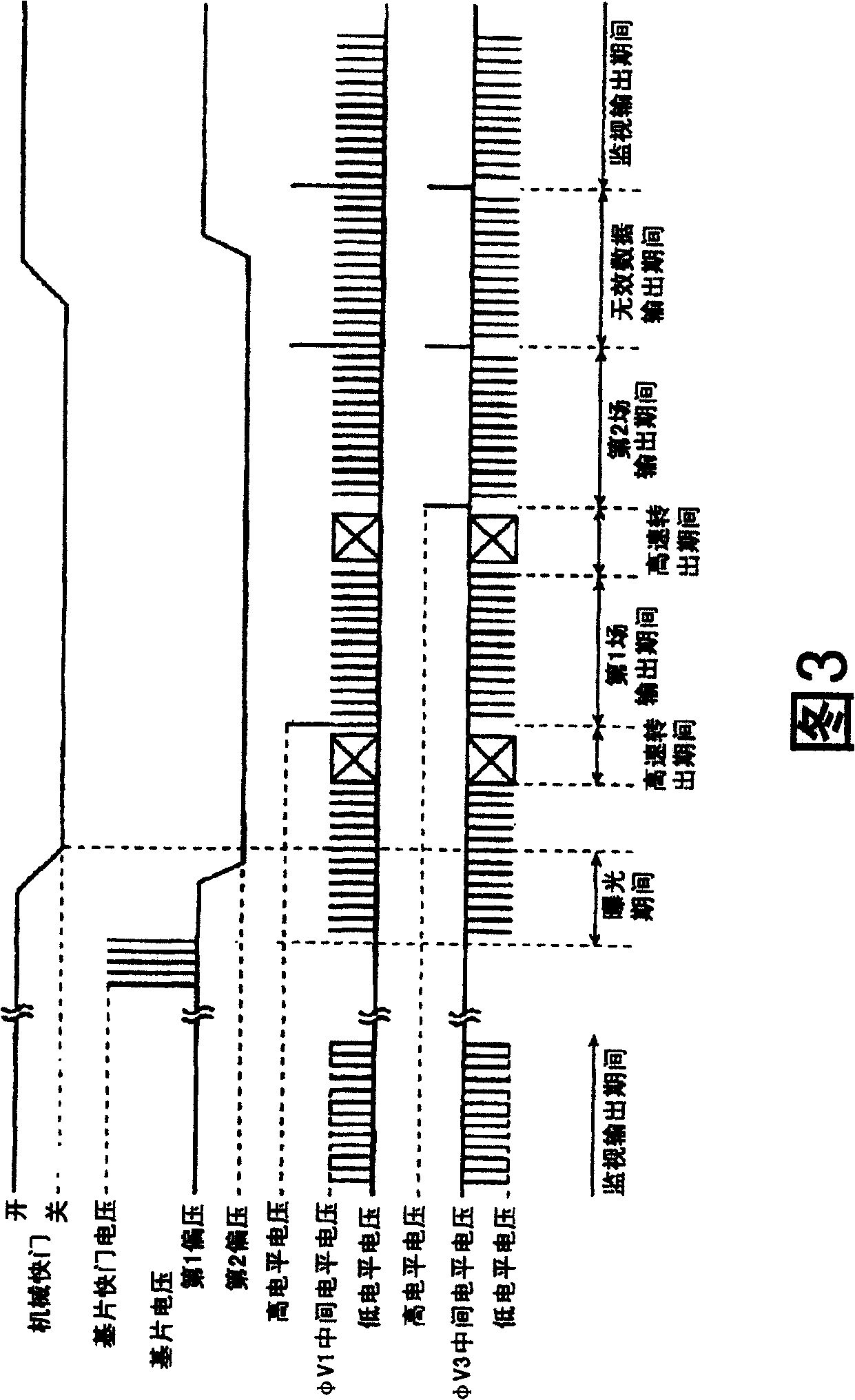 Solid photographic device improving linear characteristic of photodiode and its driving method