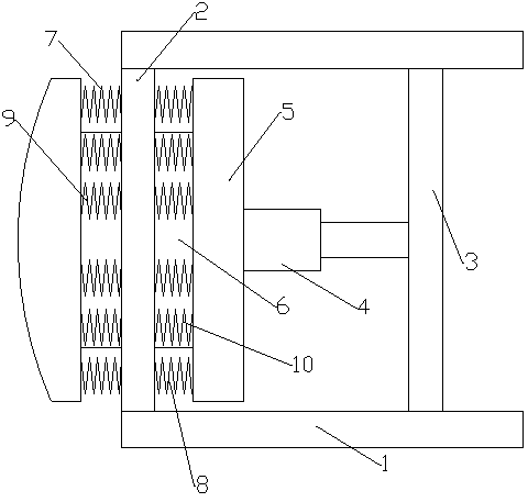 Automobile crash buffer system and method