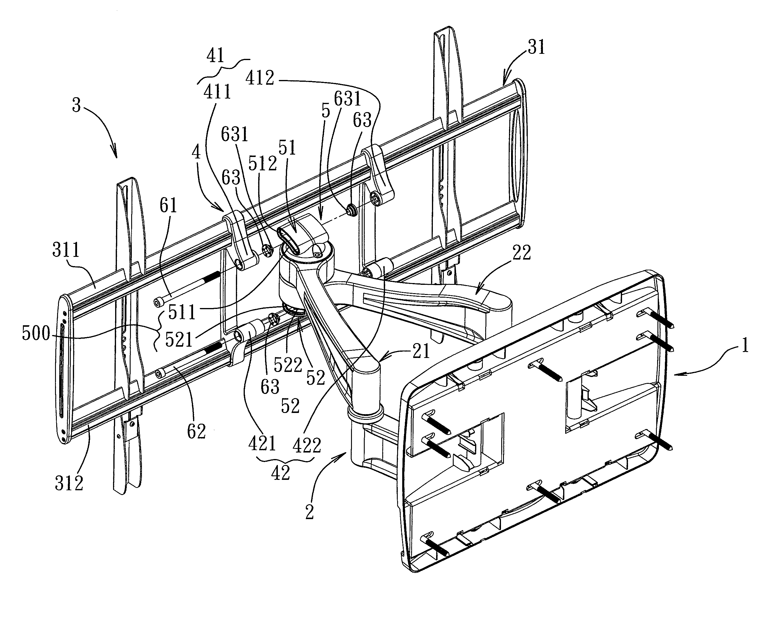 Display mounting assembly