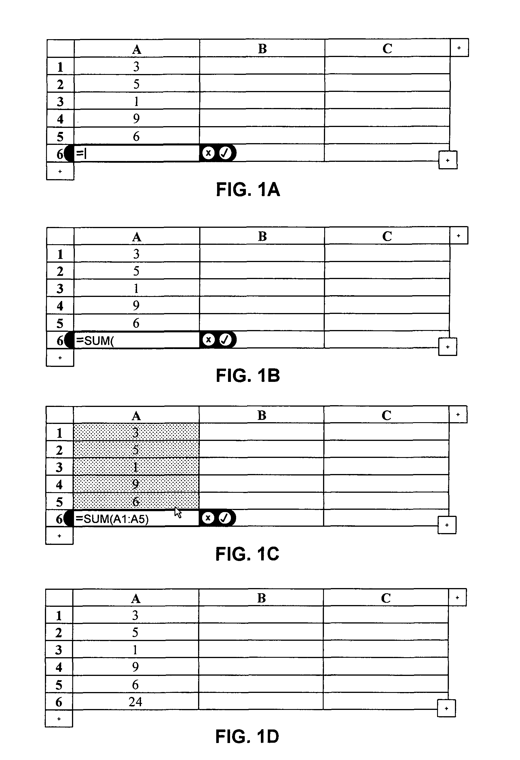 Preventing the inclusion of a reference to a host cell in a formula