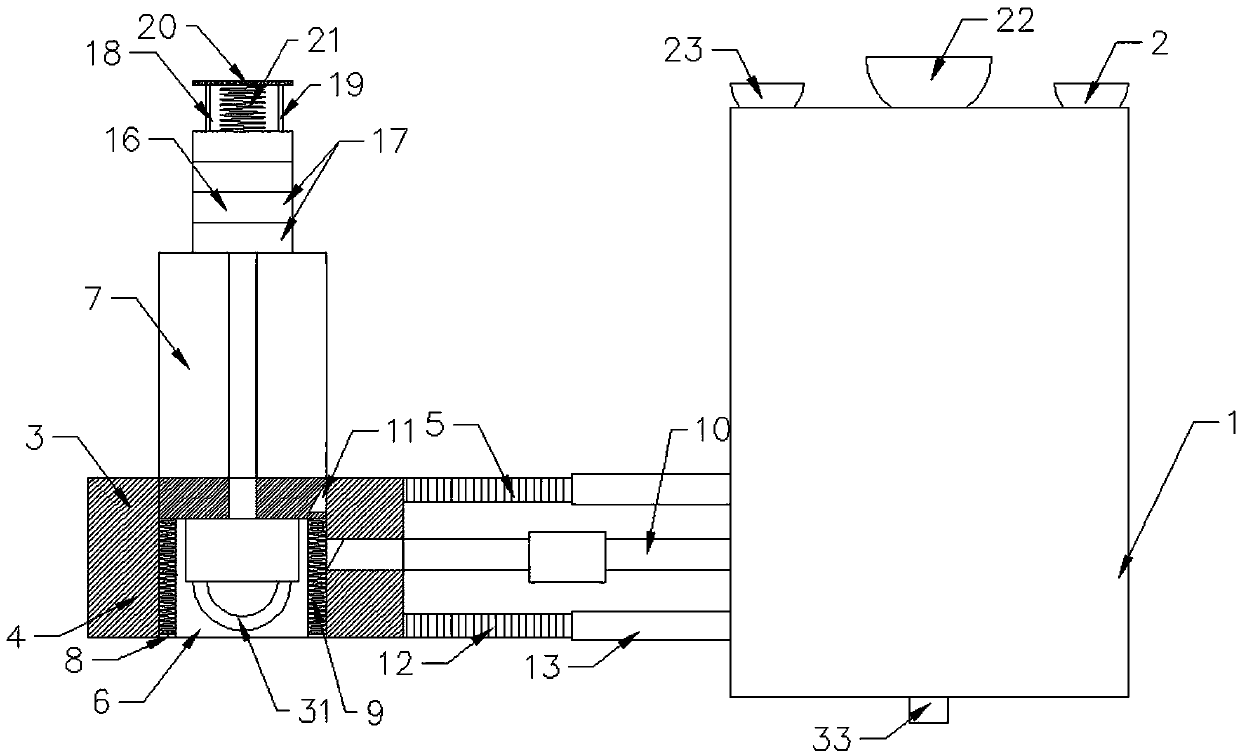 Novel push-pull type time switch