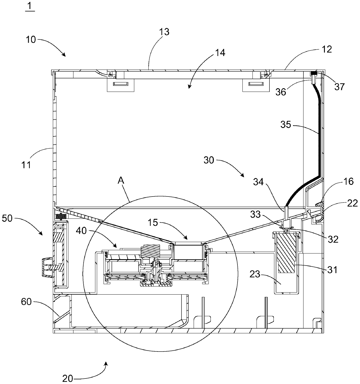 Rice storage device