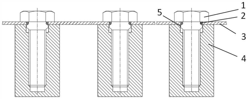 Integral type anti-falling bolt structure