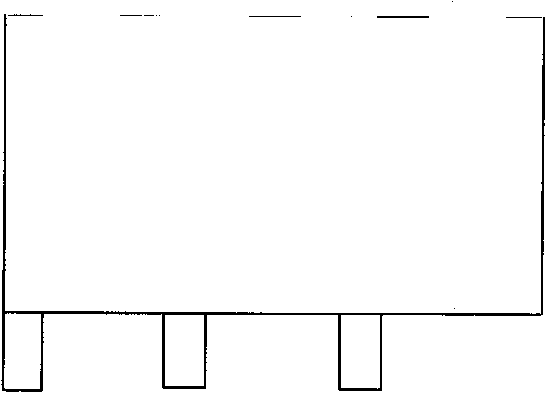 Suspended downcomer for a liquid-liquid extraction tower