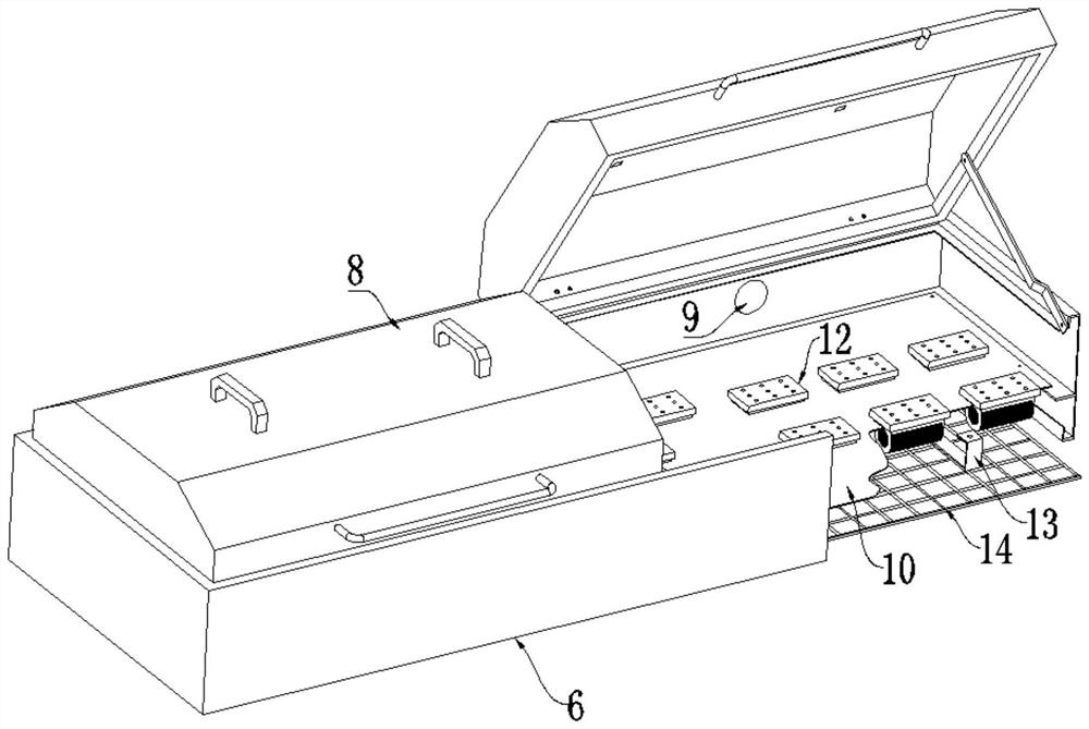 High-energy penetrating moxibustion instrument for human meridians and collaterals