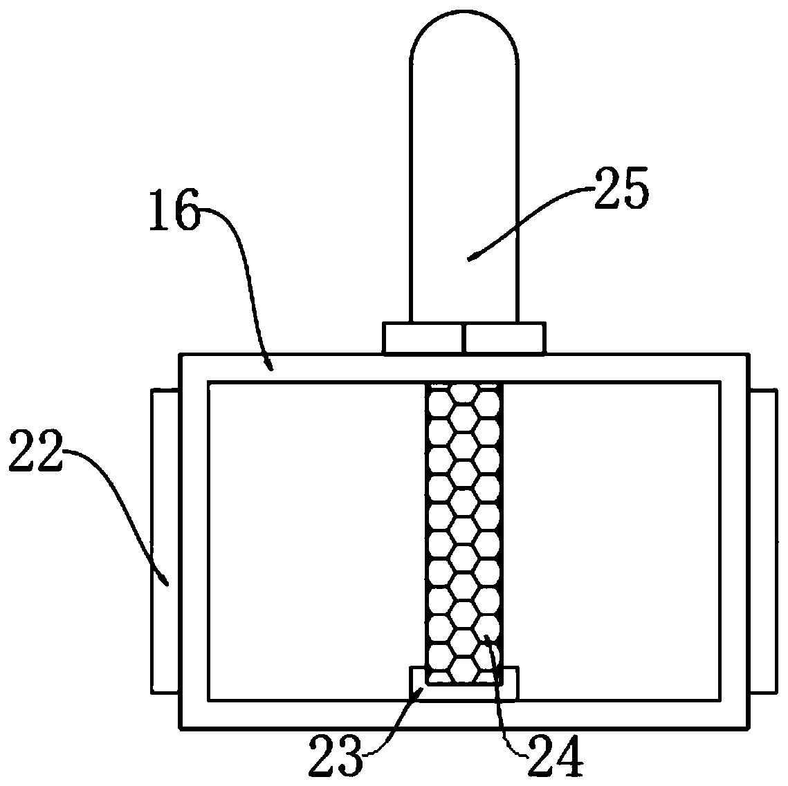 Cleaning device for coupling production