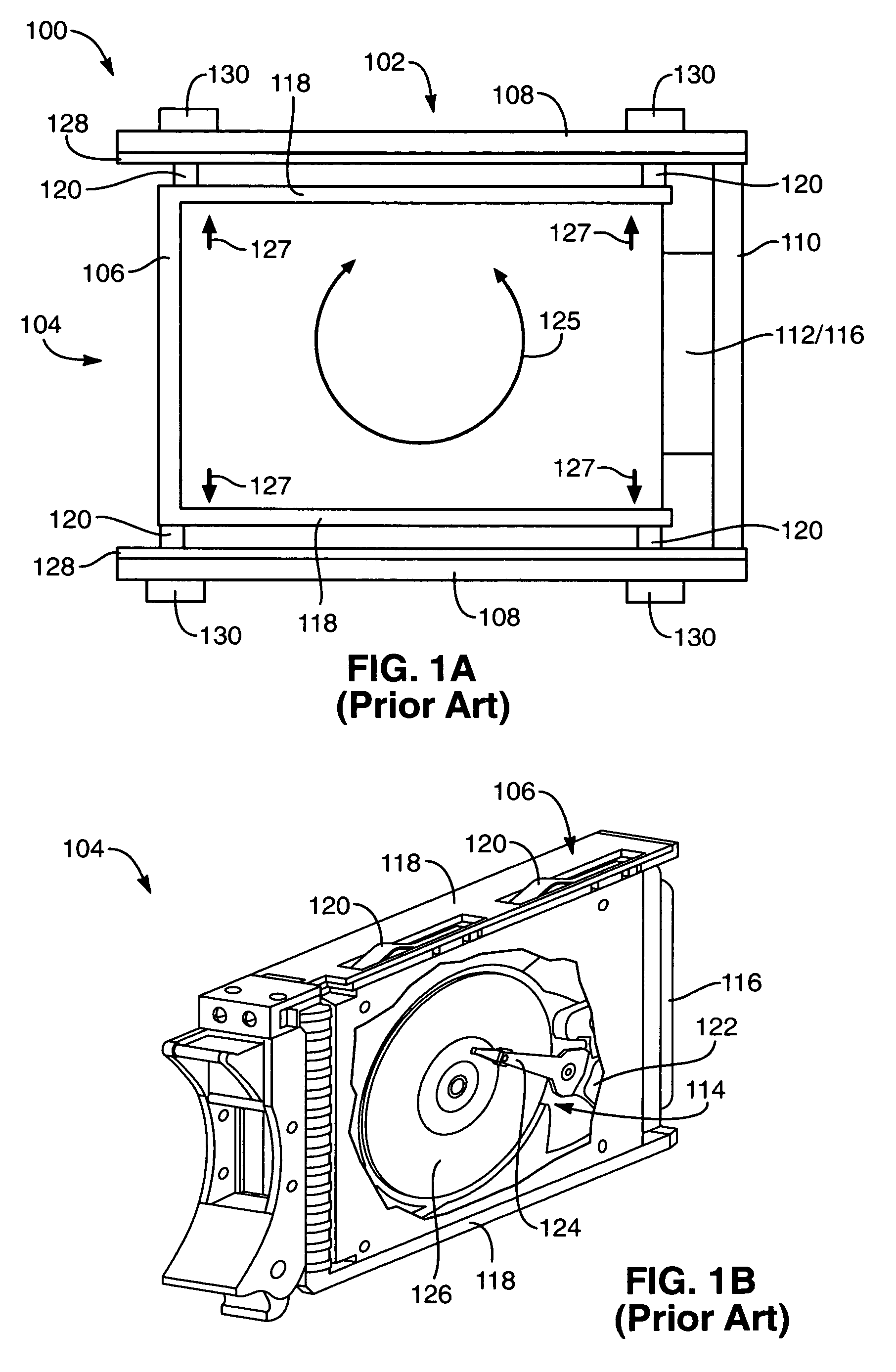 Apparatus, system, and method for reducing rotational vibration transmission within a data storage system