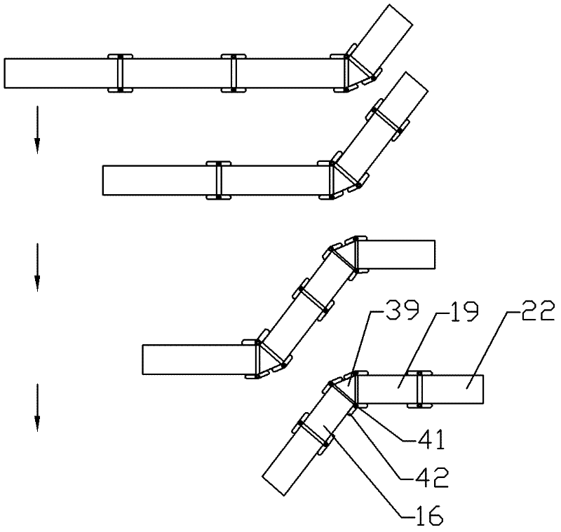 Method for constructing cliff scaffold platform