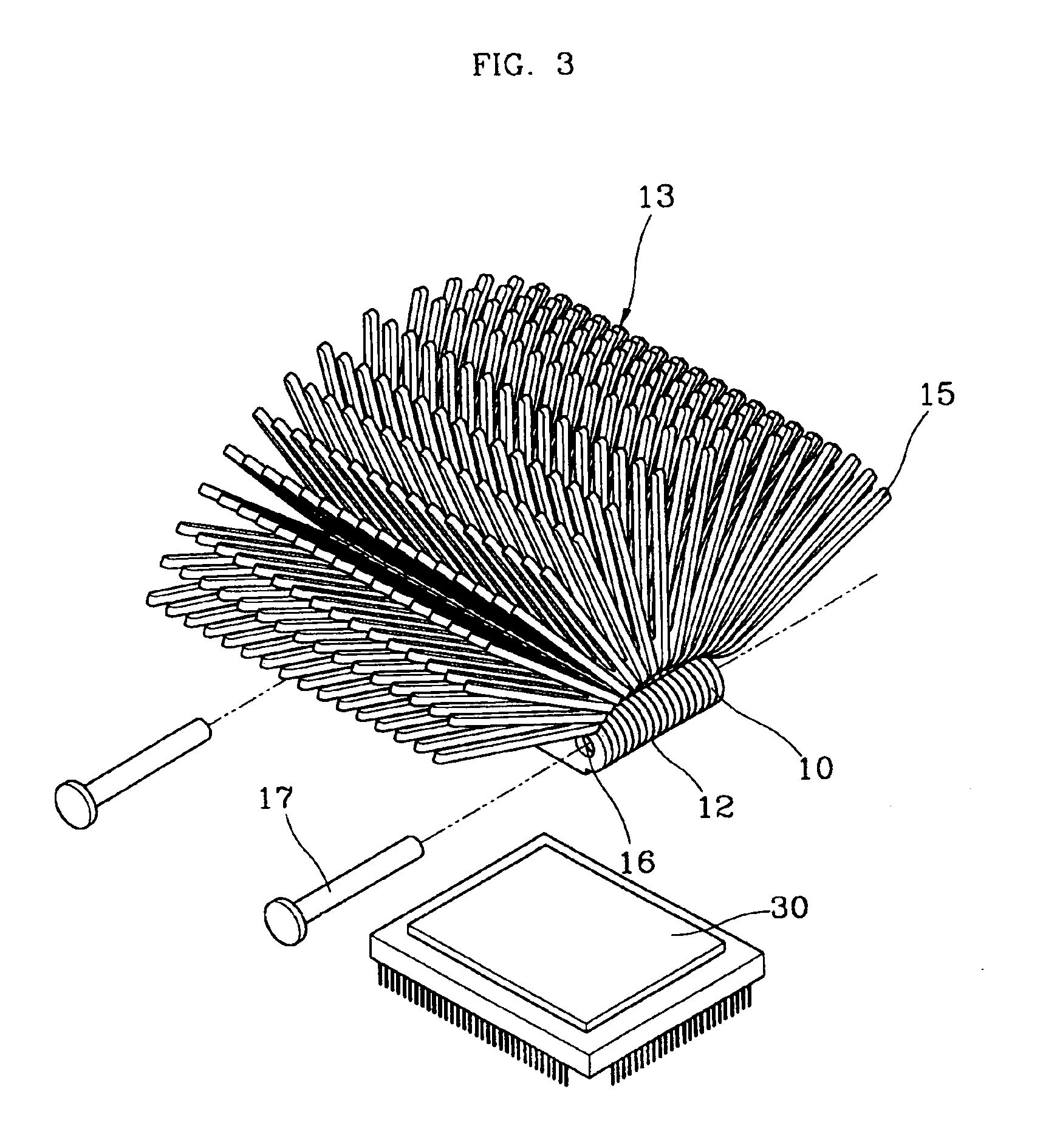 Heatsink for electronic component