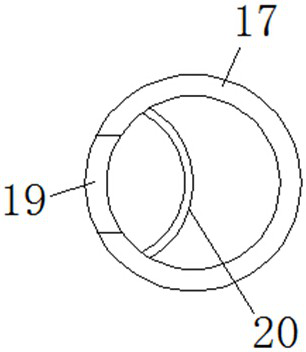 A multi-group guide vane compound transmission device for tidal energy power generation