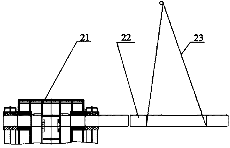 Pin assembling and disassembling device