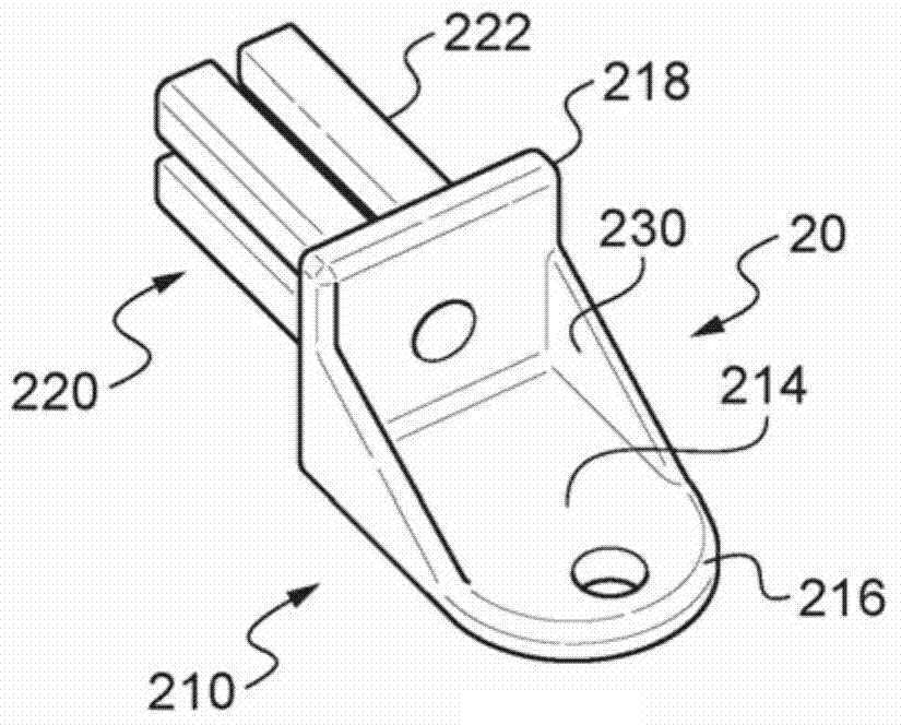 Mounting Device For Aircraft Supply Systems