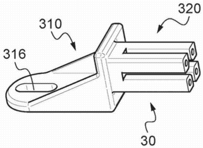 Mounting Device For Aircraft Supply Systems