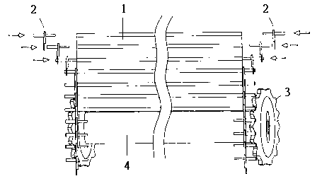 Driving mechanism for crawler type door or window