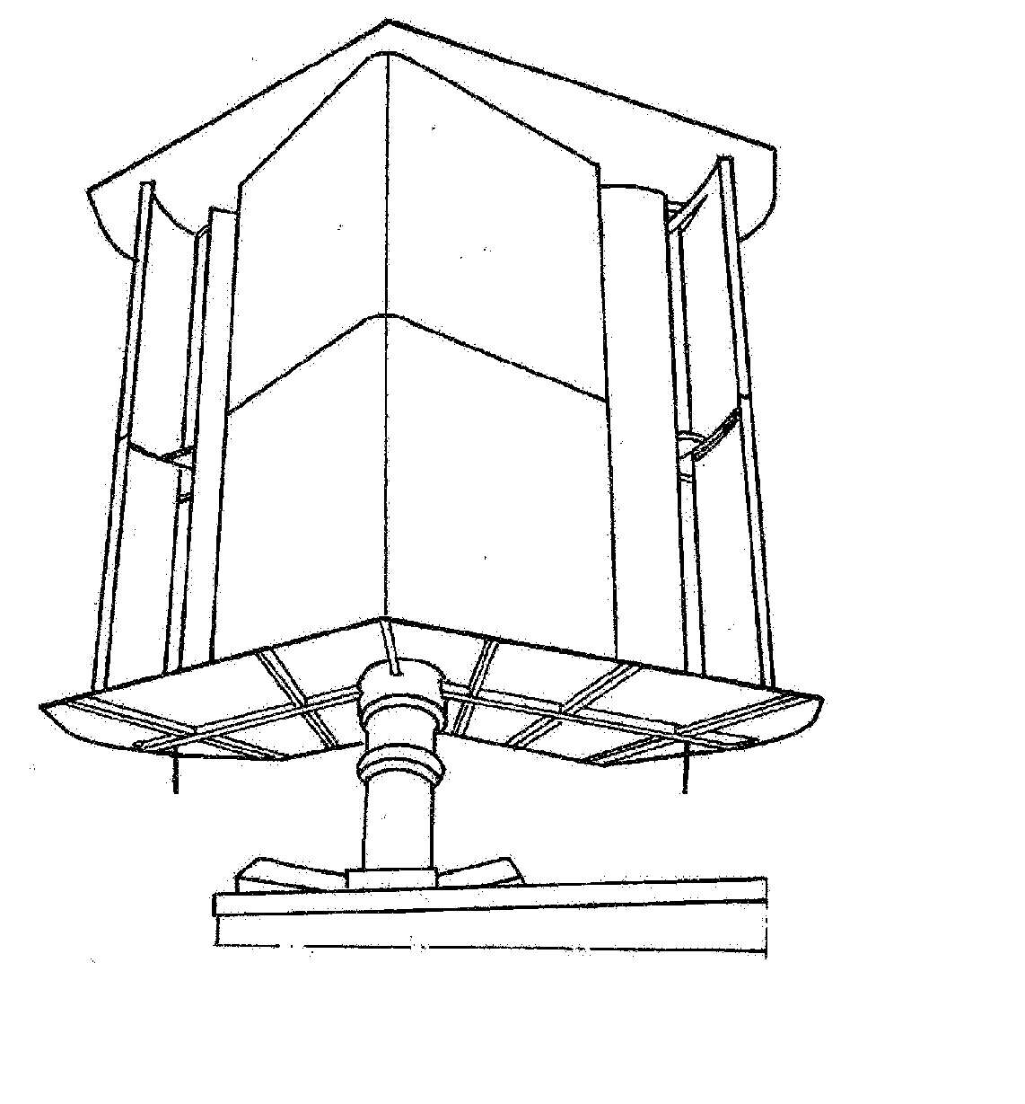 Windtracker twin-turbine system