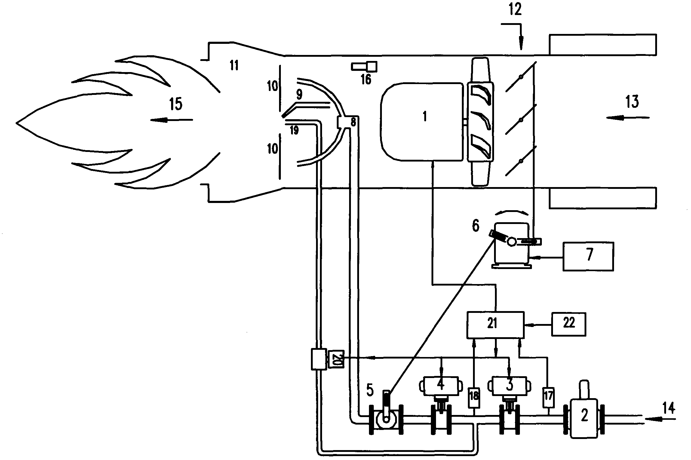 Numerical control gas burner