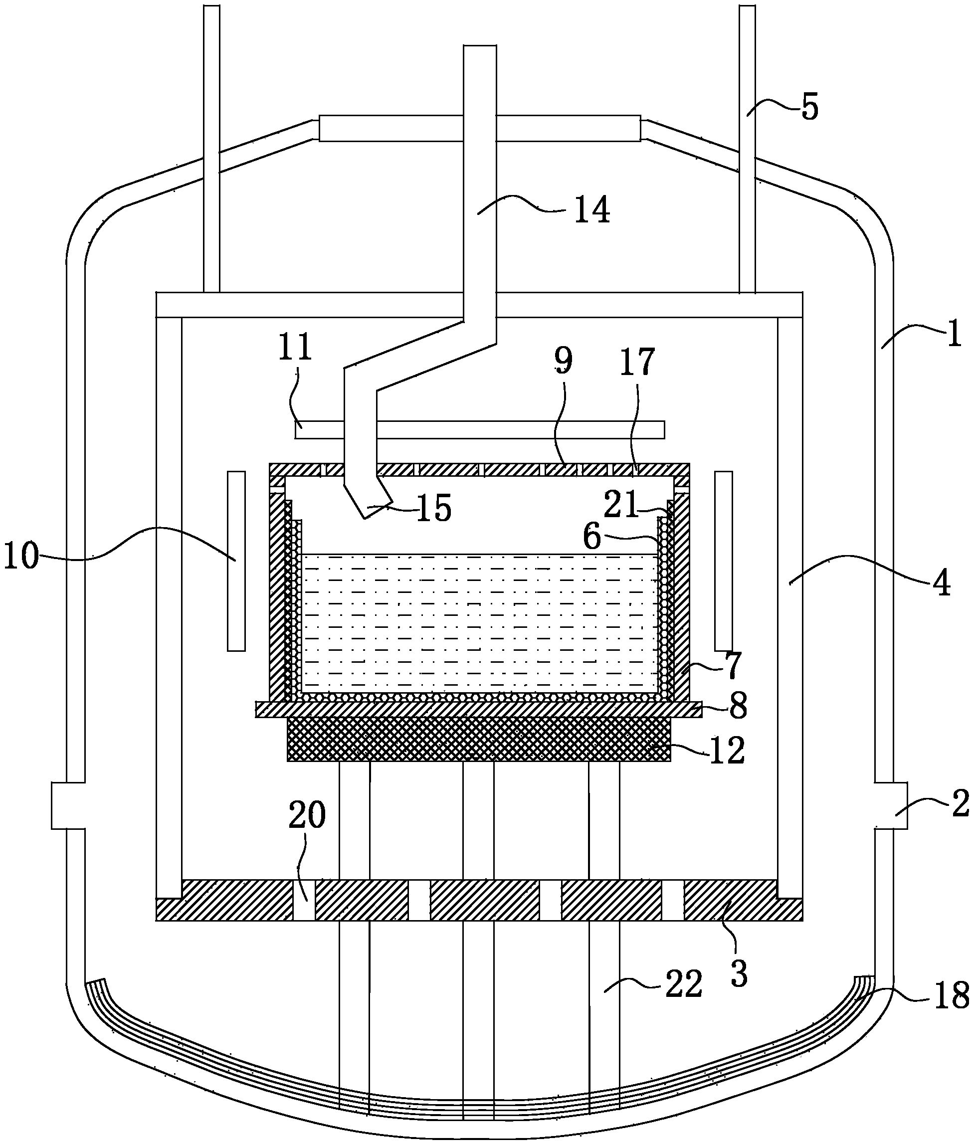 Polysilicon ingot furnace