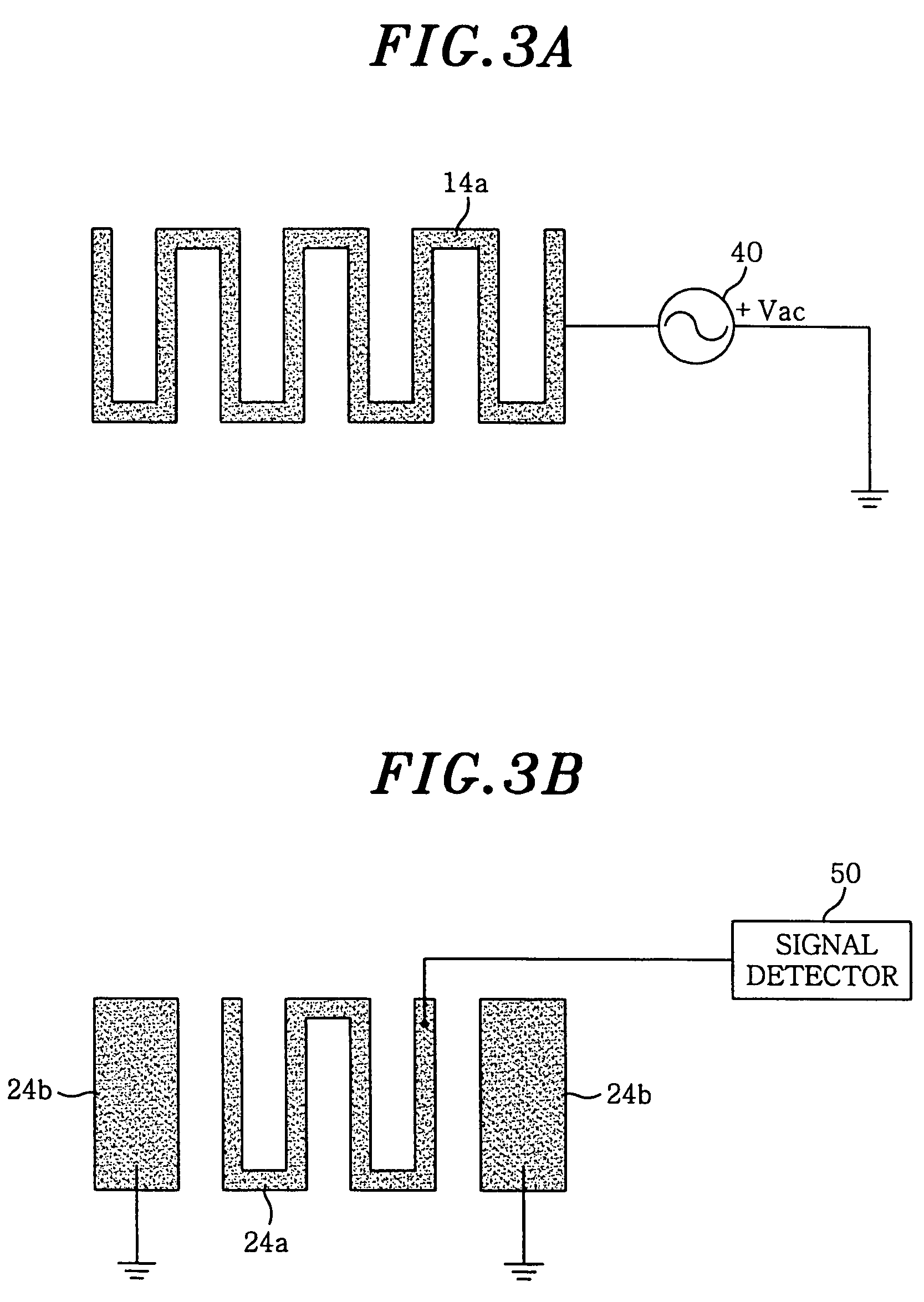 Contact-type electric capacitive displacement sensor