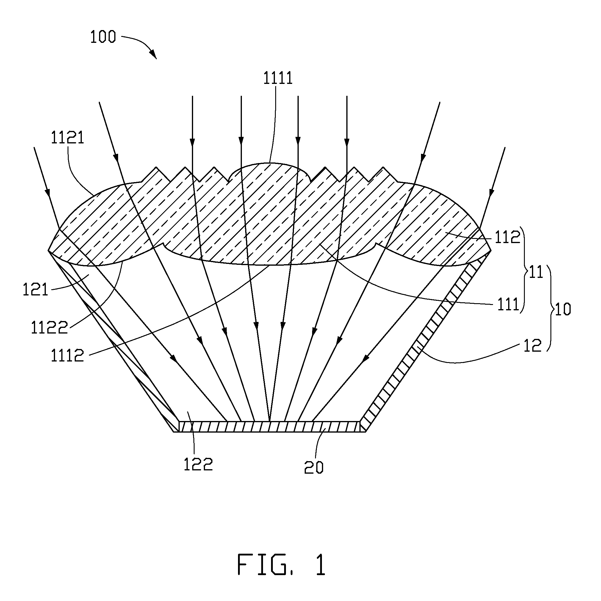 Solar energy collector and solar energy module having same