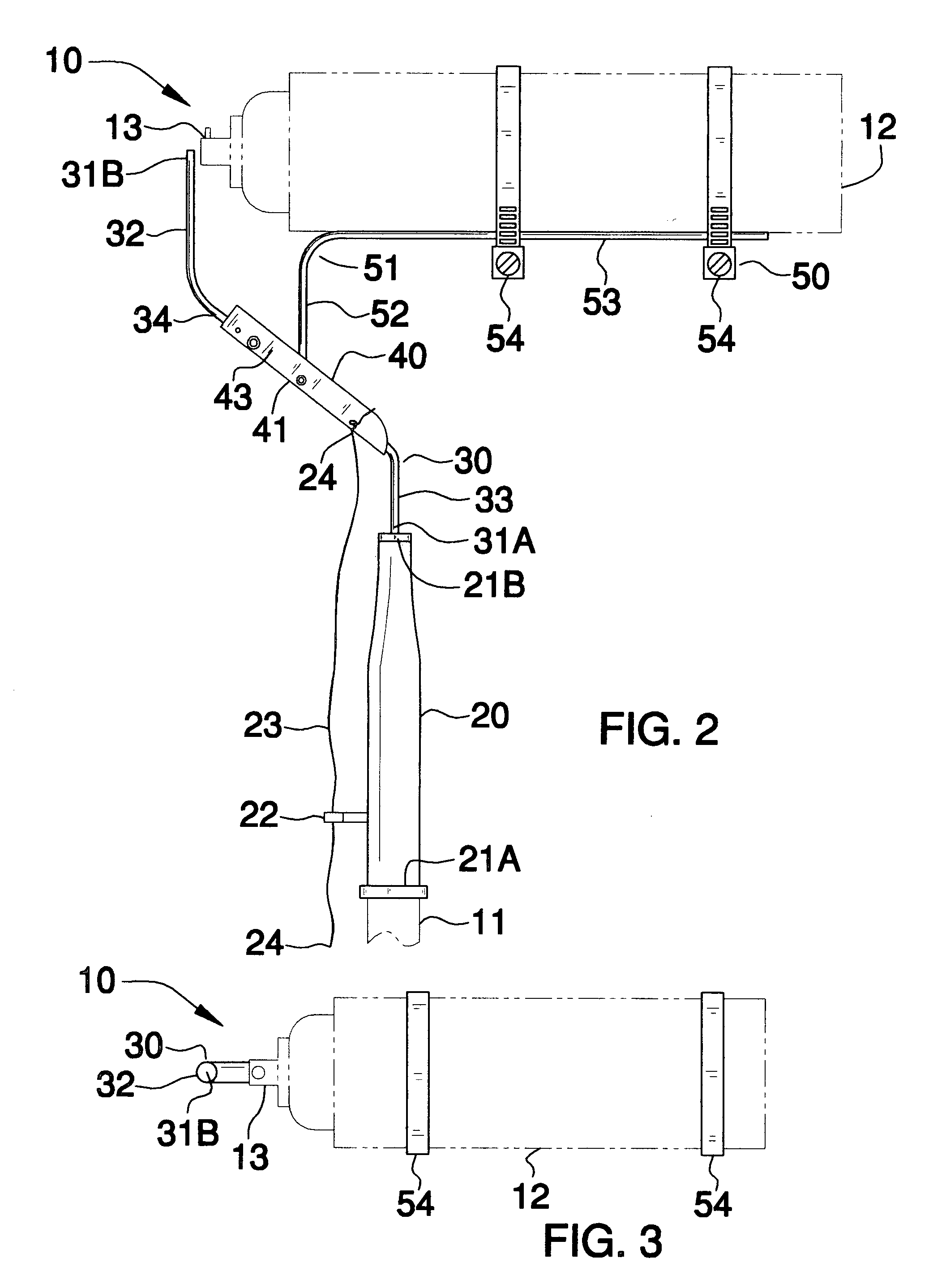 Apparatus for remotely supporting and operating an aerosol canister