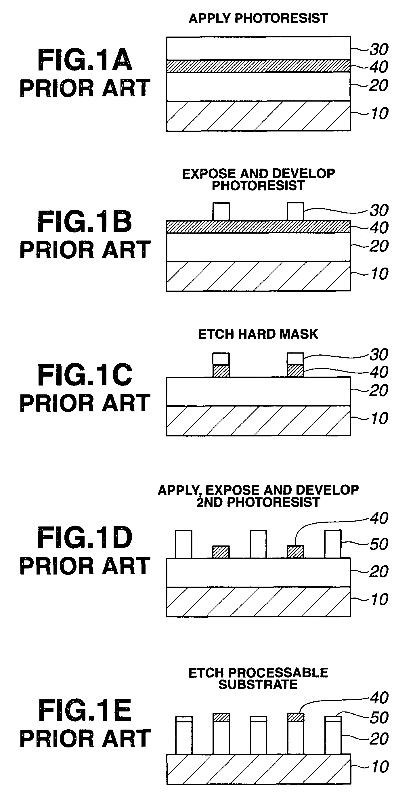 Patterning process and resist composition used therein