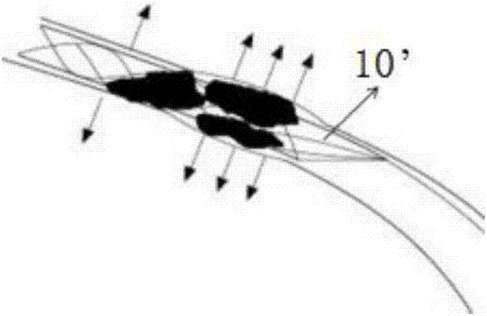 Thrombus extraction bracket and thrombus extraction device