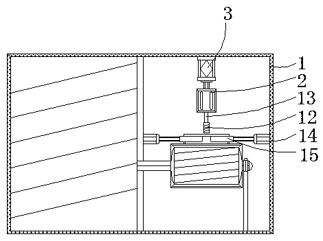 Bearing abrasion degree detecting and maintaining device for mechanical manufacturing system