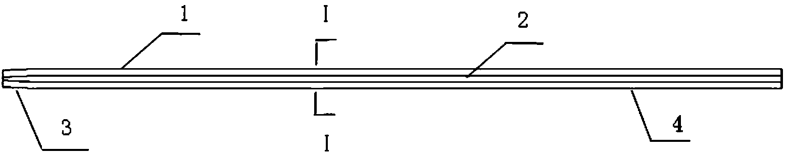 Anchor pipe cable supporting structure capable of bearing lateral shear force