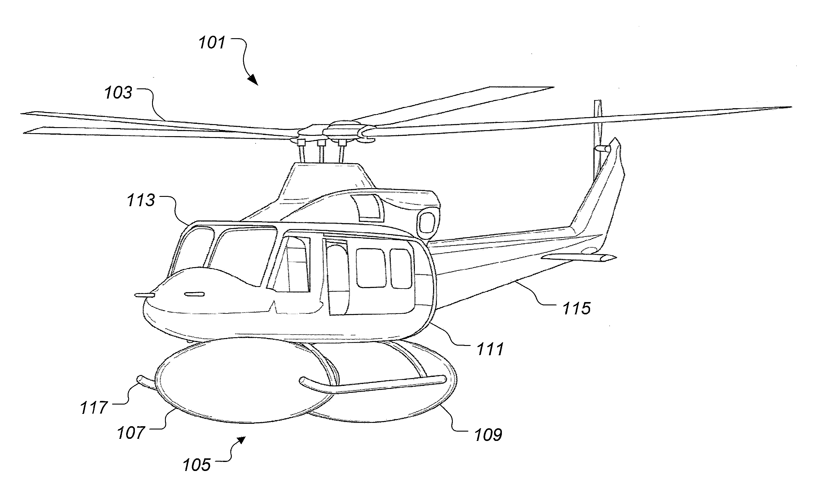 Active vent and re-inflation system for a crash attentuation airbag