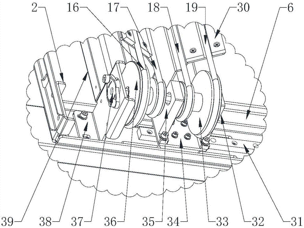 Full-automatic classifying and recycling device for materials