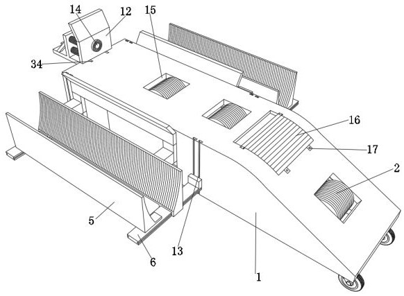 A towing device for light amphibious aircraft